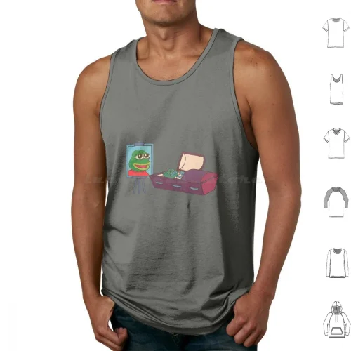 Frog-Death Of A Meme Tank Tops Vest Sleeveless Meme Frog Frog Frog Meme Frog Meme Dank Meme Rare Meme Rare Meme Dies